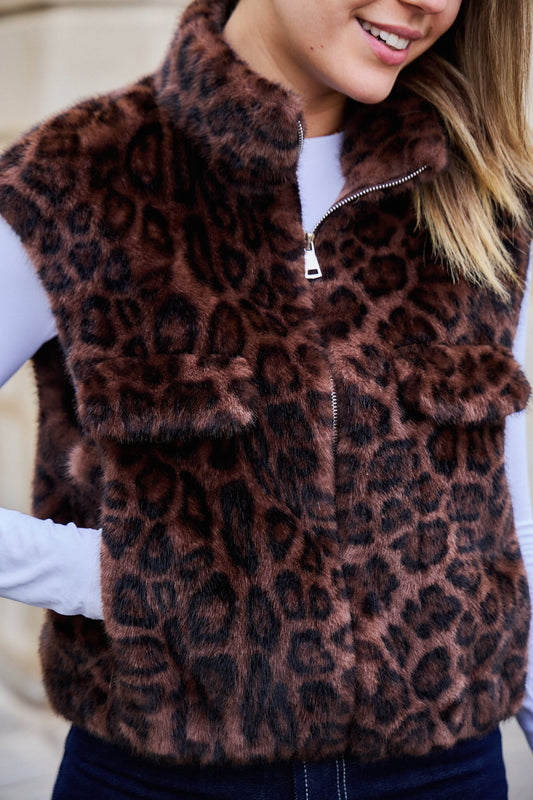 Leopard Fonce