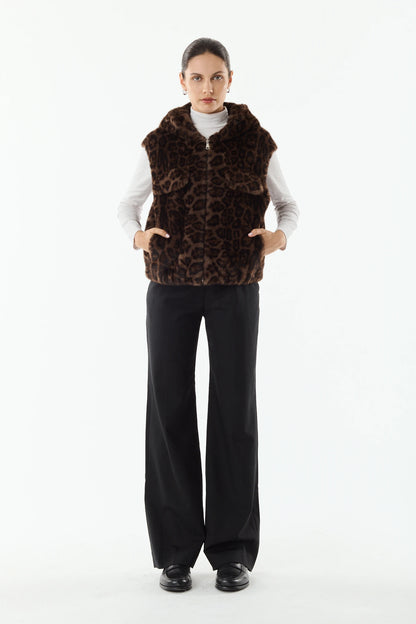 Leopard Fonce