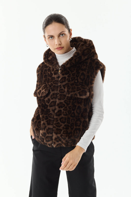 Leopard Fonce