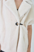 JACKIE - Gilet sans manches en fausse fourrure