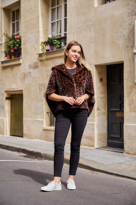 Leopard Fonce