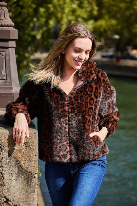Leopard Fonce
