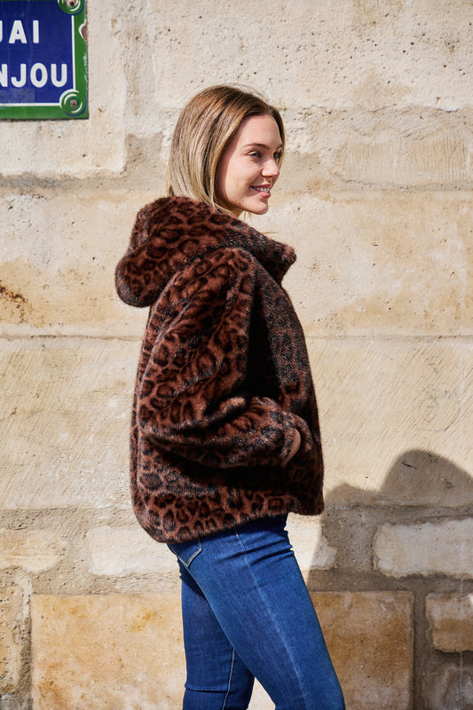 Leopard Fonce