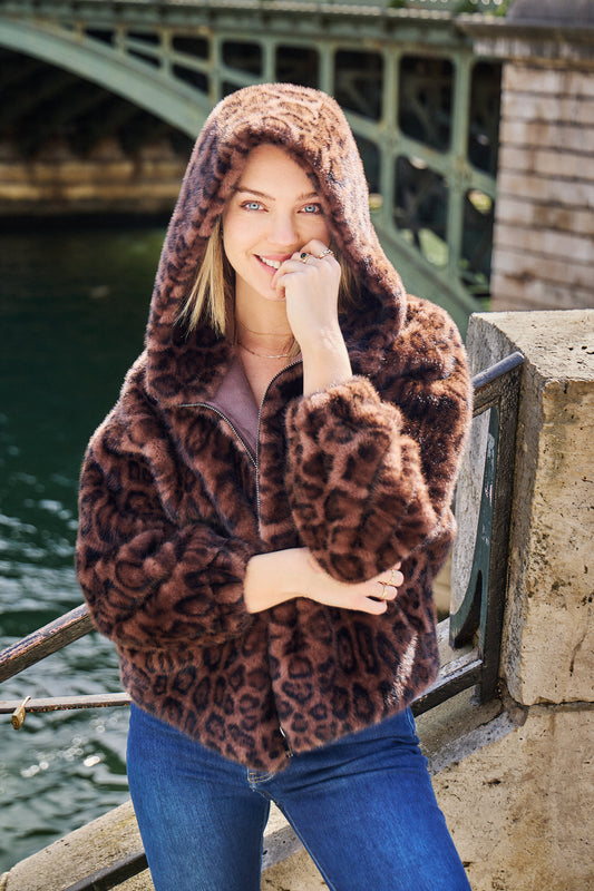 Leopard Fonce
