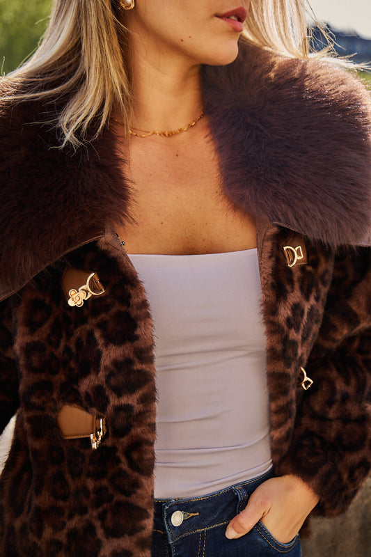 Leopard Fonce