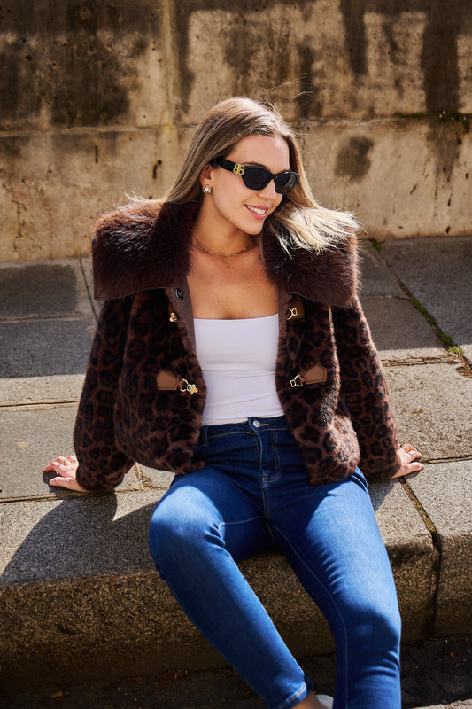 Leopard Fonce