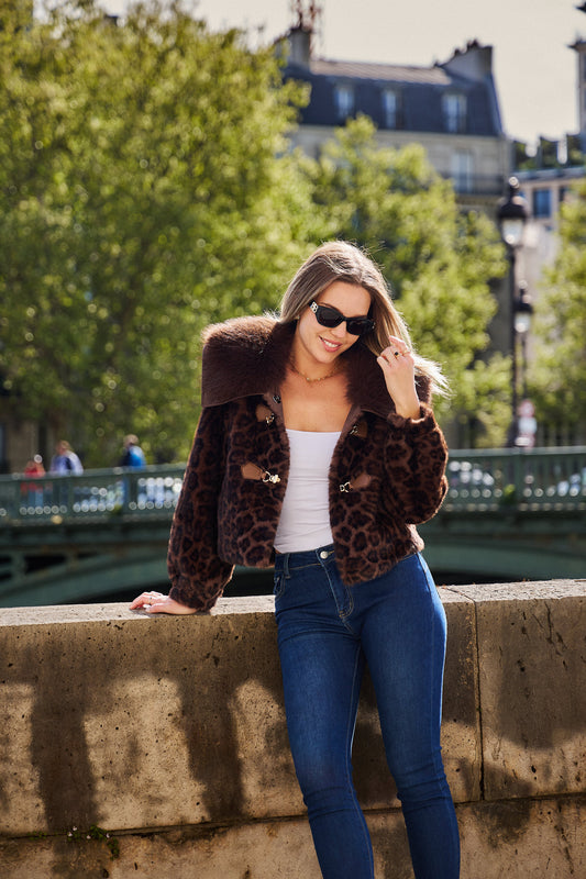 Leopard Fonce