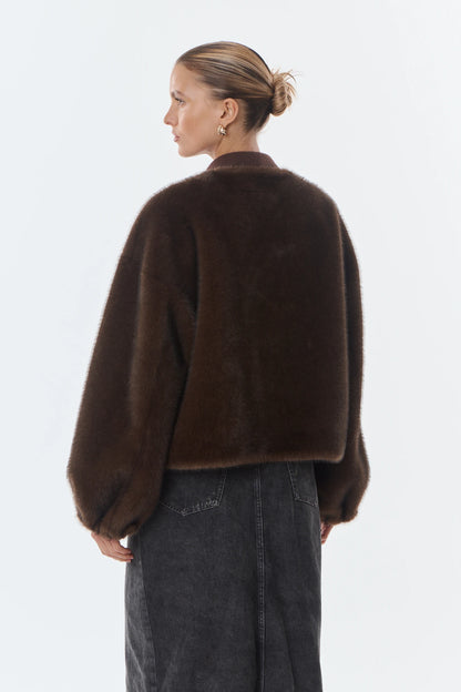 SYDNEY - Veste en fausse fourrure