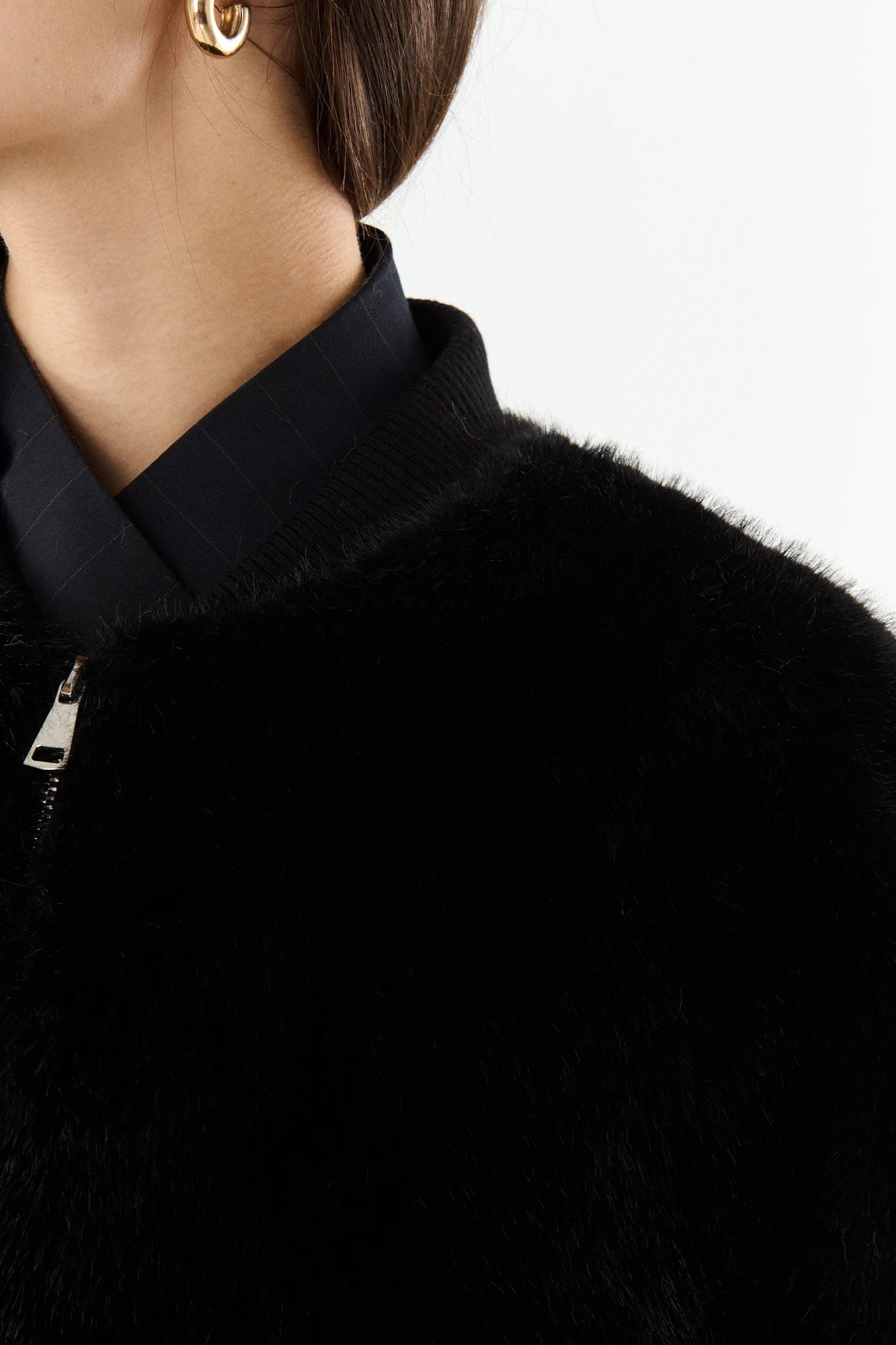 SYDNEY - Veste en fausse fourrure
